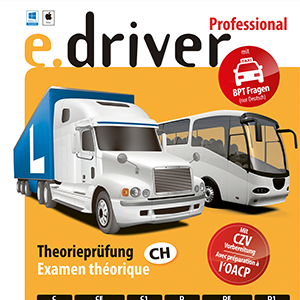 Lastwagen und Bus theoretische Fahrprüfung - online lernen